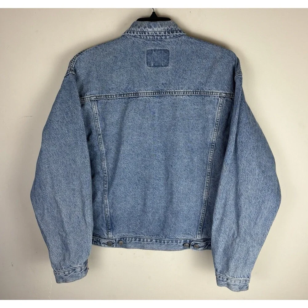 Vintage 90s Y2K Gap Denim / Jean Jacket / Size Medium / Mens / Button Up